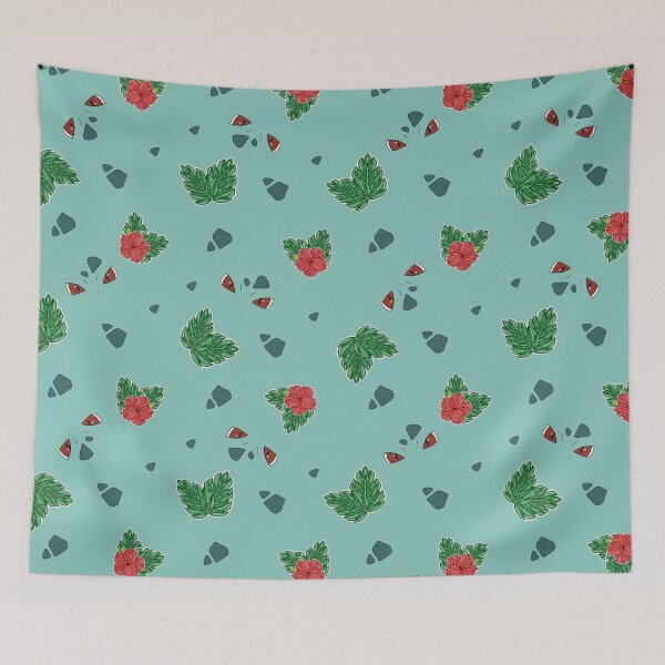 Item preview, Tropical Monster Pattern designed and sold by PlantsNPalettes.