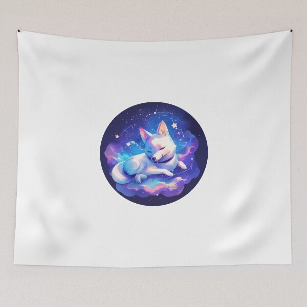 Item preview, Galactic dog // galaxy dog art // dogs // galaxy // puppy // cute doggo designed and sold by SMARTKIT  DESIGNAGENCY.