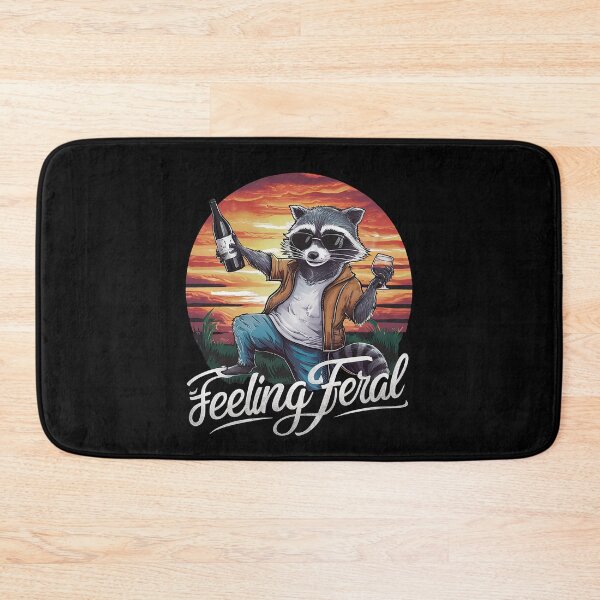 Item preview, feeling feral racoon Funny raccon  designed and sold by MAPDDesigns.