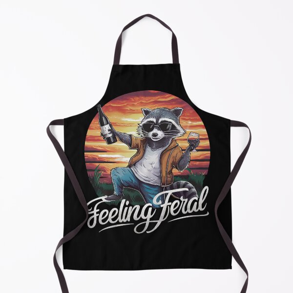 Item preview, feeling feral racoon Funny raccon designed and sold by MAPDDesigns.