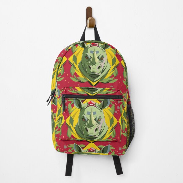 Item preview, Emblem of Serene Power: Portrait of the Modern Rhinoceros designed and sold by ART ATTACK ZONE.