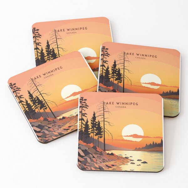 Item preview, Lake Winnipeg Canada Natural Wonder designed and sold by NeuralVibe.