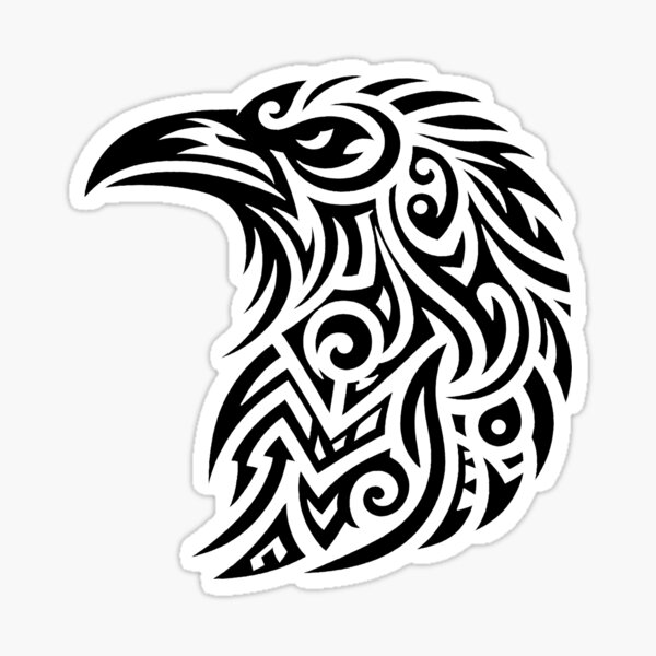 Item preview, Raven Tribal designed and sold by Kobeko.