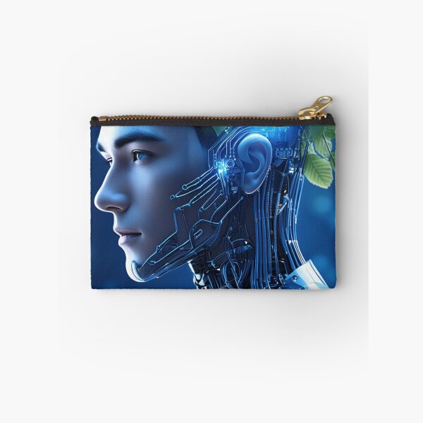 Item preview, Eco-Cyborg: Fusion of Nature and Technology Digital Art designed and sold by WhiteDoveArt.