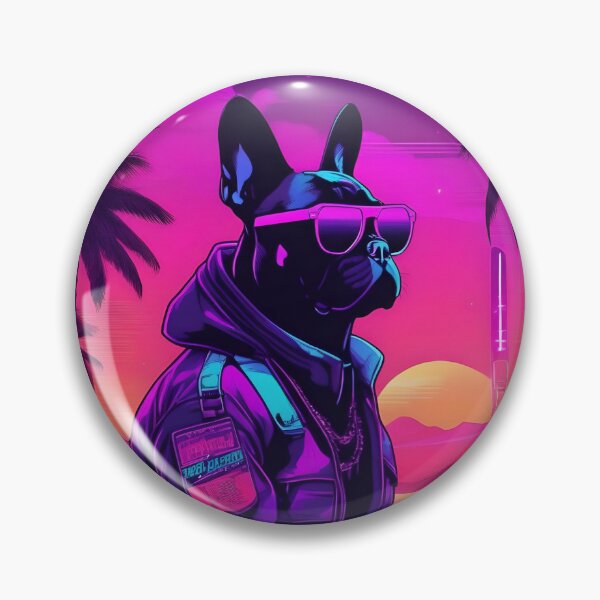 Item preview, Frenchie Futuristic designed and sold by Hachiandco.
