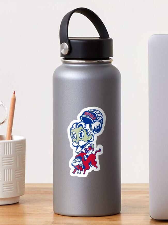 Thumbnail 1 of 3, Sticker, Buffalo Bill Retro Logo designed and sold by SBUnfurled.