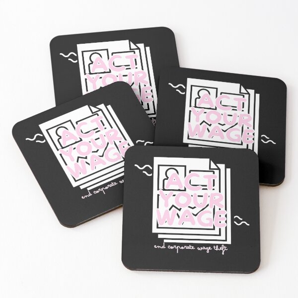 Item preview, act your wage designed and sold by nelliclaire.