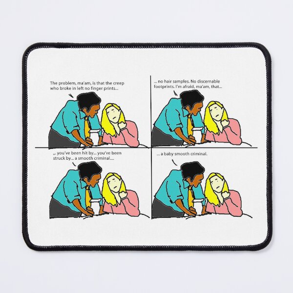 Item preview, Smooth Criminal Grooves: Comic Lyric Madness Merch Extravaganza! designed and sold by Ignorant-Artist.