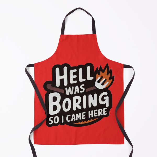 Item preview, Hell Was Boring So I Came Here  designed and sold by FanaticB.