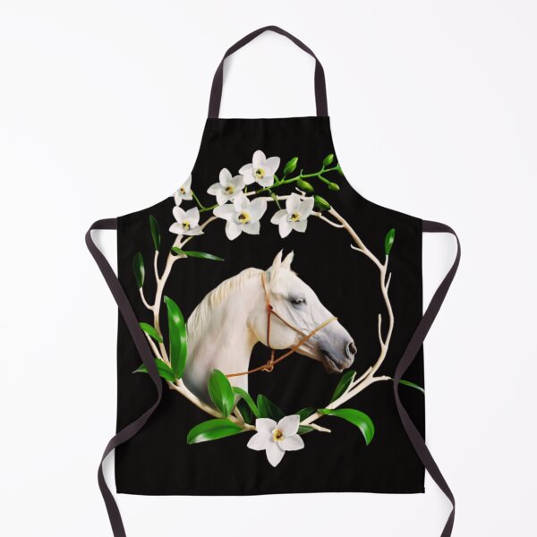 Item preview, white horse . designed and sold by aipaint.