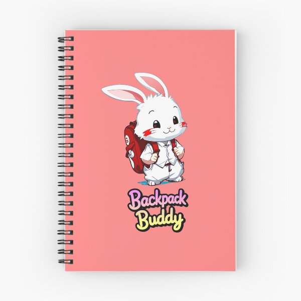 Item preview, Backpack Buddy with A Cute Bunny Fun Design T-Shirt designed and sold by WitMeme.