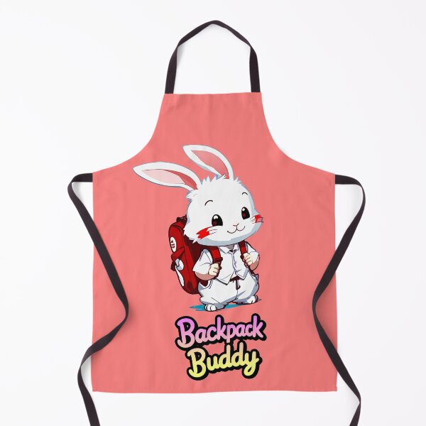 Item preview, Backpack Buddy with A Cute Bunny Fun Design T-Shirt designed and sold by WitMeme.