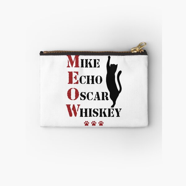 Item preview, Mike Echo Oscar Whiskey Meow Cat designed and sold by jaygo.