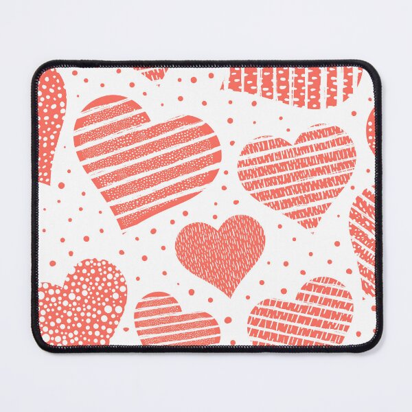 Item preview, Valentine Pink Heart Pattern designed and sold by UrbanCult-Store.