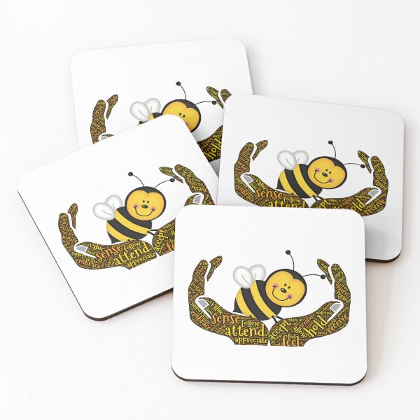 Item preview, Bee, Sense, Follow, Hold / designed and sold by PromoRedesHmo.