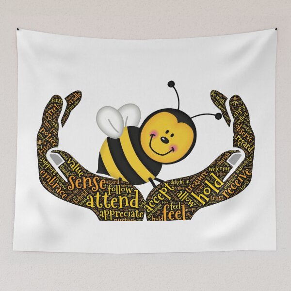 Item preview, Bee, Sense, Follow, Hold / designed and sold by PromoRedesHmo.
