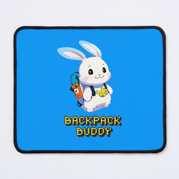 Item preview, Backpack Buddy with A Cute Bunny Fun Design T-Shirt designed and sold by WitMeme.