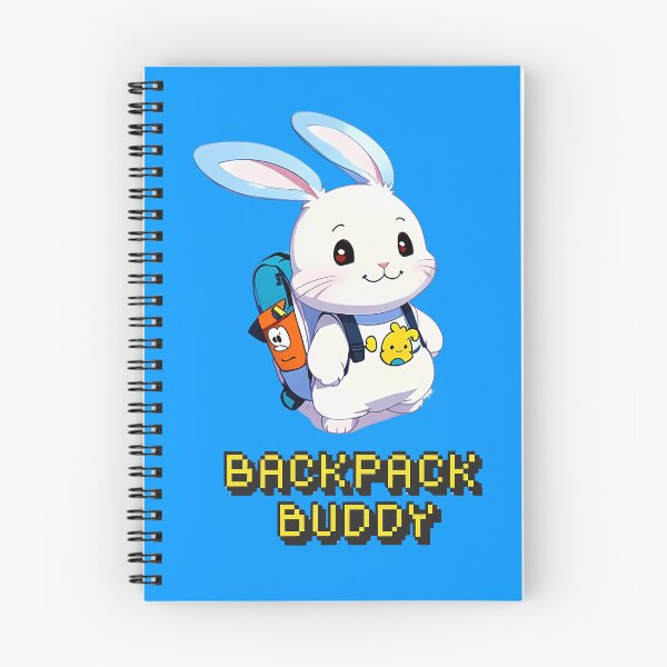 Item preview, Backpack Buddy with A Cute Bunny Fun Design T-Shirt designed and sold by WitMeme.