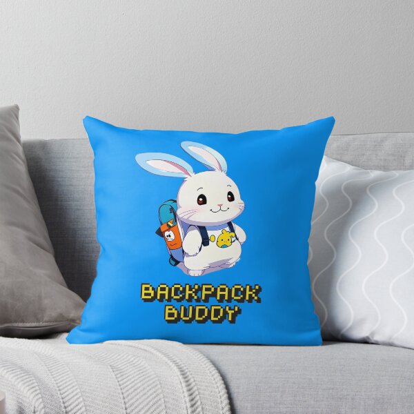 Item preview, Backpack Buddy with A Cute Bunny Fun Design T-Shirt designed and sold by WitMeme.