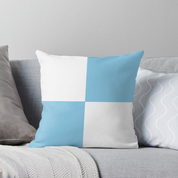 Item preview, BABY BLUE and WHITE LARGE CHECKERS  designed and sold by RachelMacht.