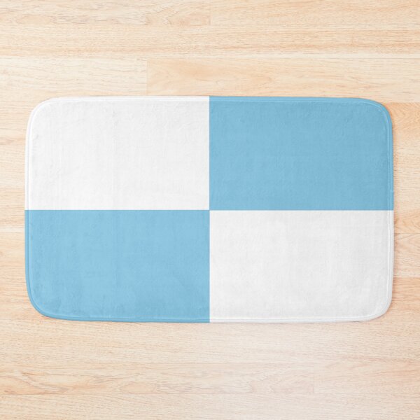 Item preview, BABY BLUE and WHITE LARGE CHECKERS  designed and sold by RachelMacht.