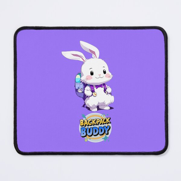 Item preview, Backpack Buddy with A Cute Bunny Fun Design T-Shirt designed and sold by WitMeme.