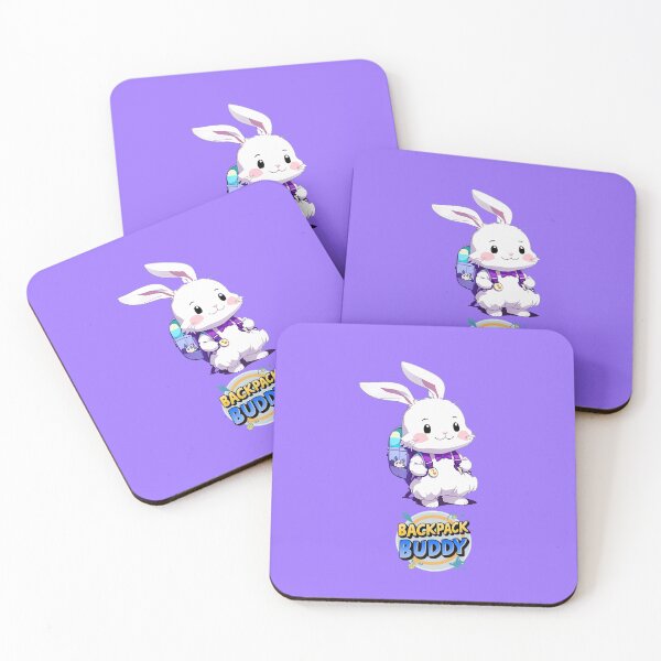 Item preview, Backpack Buddy with A Cute Bunny Fun Design T-Shirt designed and sold by WitMeme.