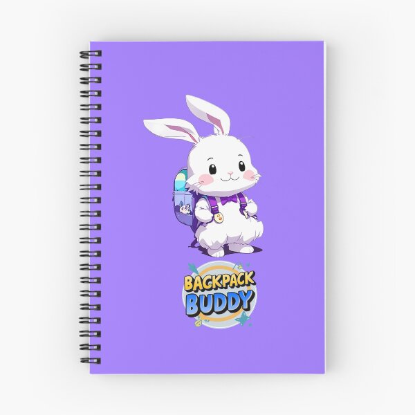 Item preview, Backpack Buddy with A Cute Bunny Fun Design T-Shirt designed and sold by WitMeme.
