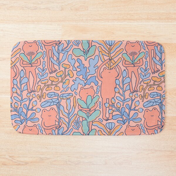 Item preview, Summer frogs and flowers designed and sold by kostolom3000.