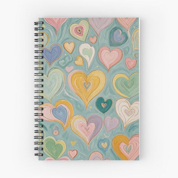 Item preview, Pastel Heart Delight: Whimsical Heart Design designed and sold by Lizetteh.