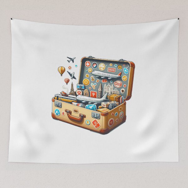 Item preview, A Journey Through Time: Unfolding Memories from a Vintage Suitcase designed and sold by 0penvimark.