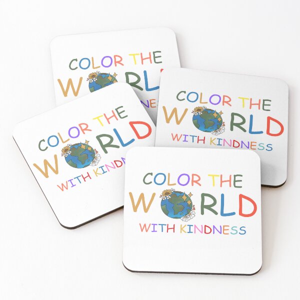 Item preview, Color the World with kindness designed and sold by ClariseDesigns.
