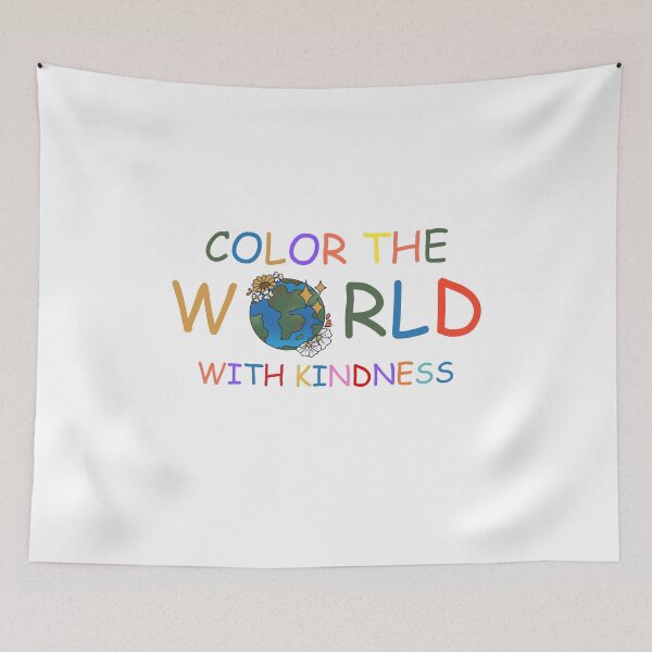 Item preview, Color the World with kindness designed and sold by ClariseDesigns.