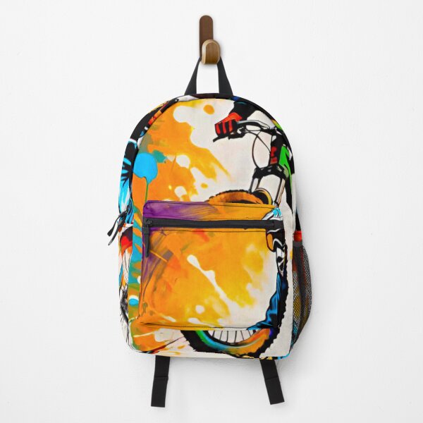 Item preview, Freeride Spectrum: Colorful MTB Rider designed and sold by GrizzlyCollective.