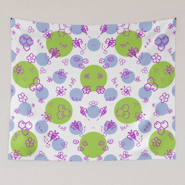 Item preview, Little bees looking for honey / designed and sold by PromoRedesHmo.