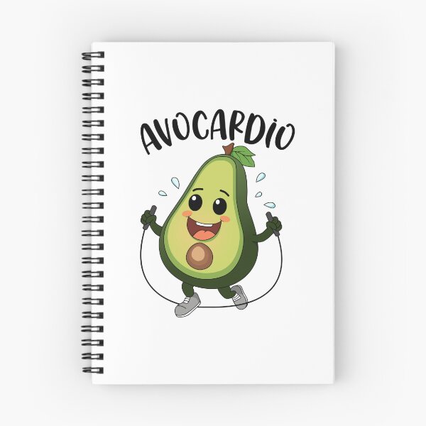 Item preview, Avocardo - Cute Avocado with Jump Rope designed and sold by Petalette.