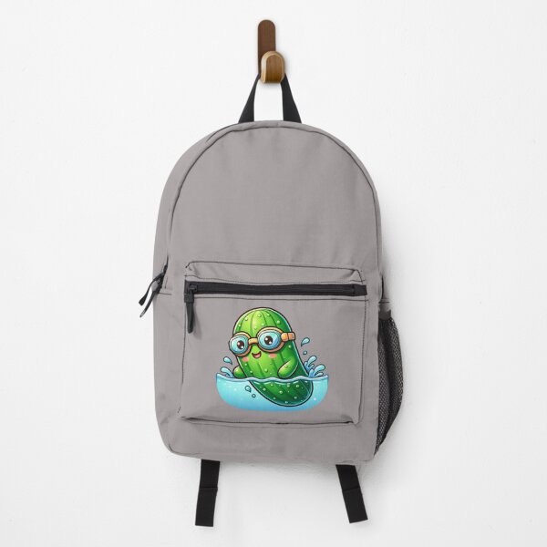 Item preview, Swimming Pickle Health Food Vegetable Workout designed and sold by Redblackman.