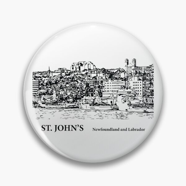 Item preview, St. John's Newfoundland and Labrador designed and sold by Lakeric Cityscapes.