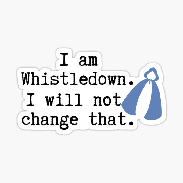 Aperçu de l'œuvre Je suis Whistledown. Je ne changerai pas ça.- Penelope Featherington (Bridgerton) créée et vendue par MightyPenShop.