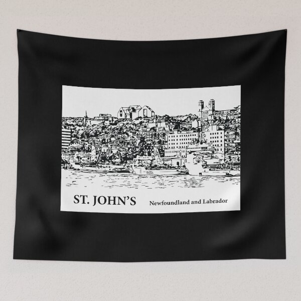 Item preview, St. John's Newfoundland and Labrador designed and sold by Lakeric Cityscapes.