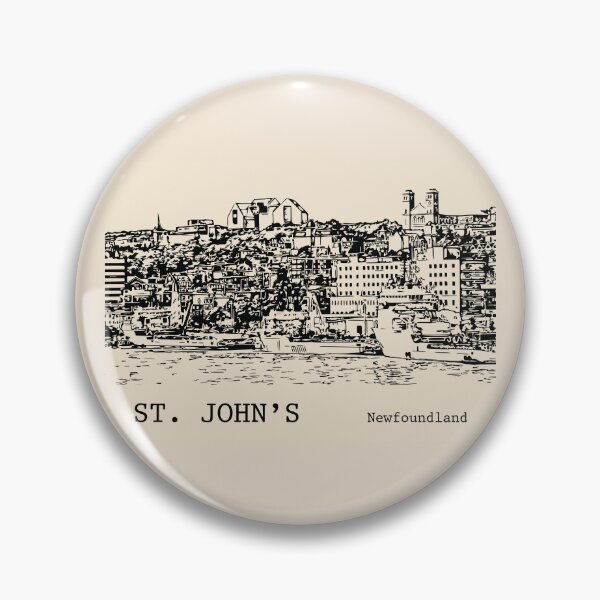 Item preview, St. John's Newfoundland and Labrador designed and sold by Lakeric Cityscapes.