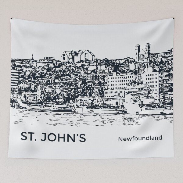 Item preview, St. John's Newfoundland and Labrador designed and sold by Lakeric Cityscapes.