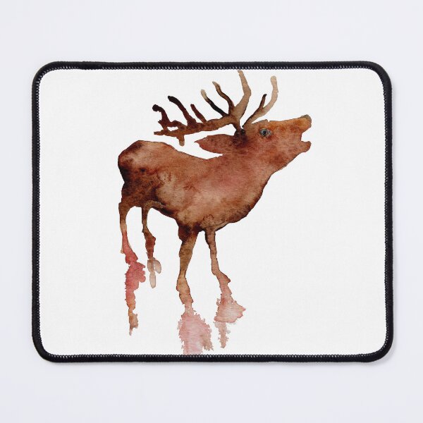 Item preview, Deer watercolor painting designed and sold by Serkan ileri.