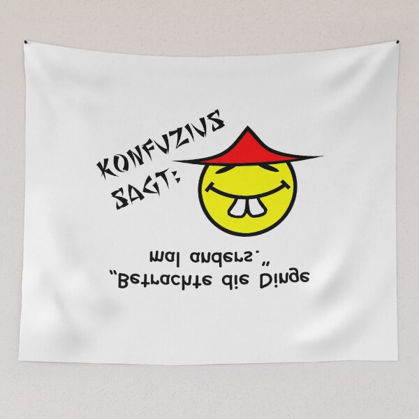 Item preview, Confucius says: Look at things differently designed and sold by ARTmanhART.