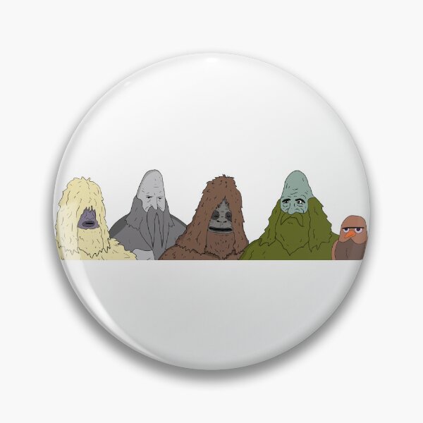 Item preview, Sassy sasquatch and friends designed and sold by valuablepigeon.