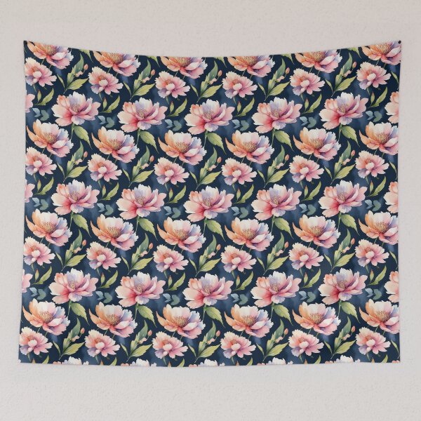 Item preview, Floral Wonderland Dark 1 designed and sold by MariaWedel.