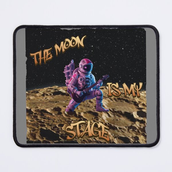 Item preview, Space Rocker: Astronaut Shreds Guitar on the Moon designed and sold by StyleFused.