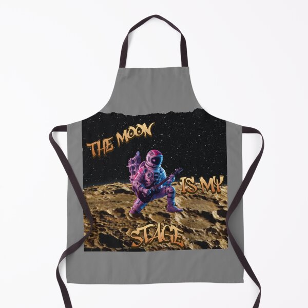 Item preview, Space Rocker: Astronaut Shreds Guitar on the Moon designed and sold by StyleFused.