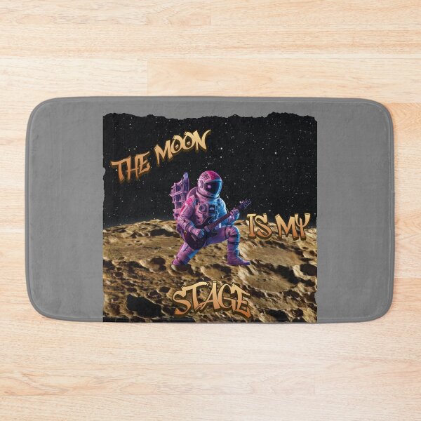 Item preview, Space Rocker: Astronaut Shreds Guitar on the Moon designed and sold by StyleFused.