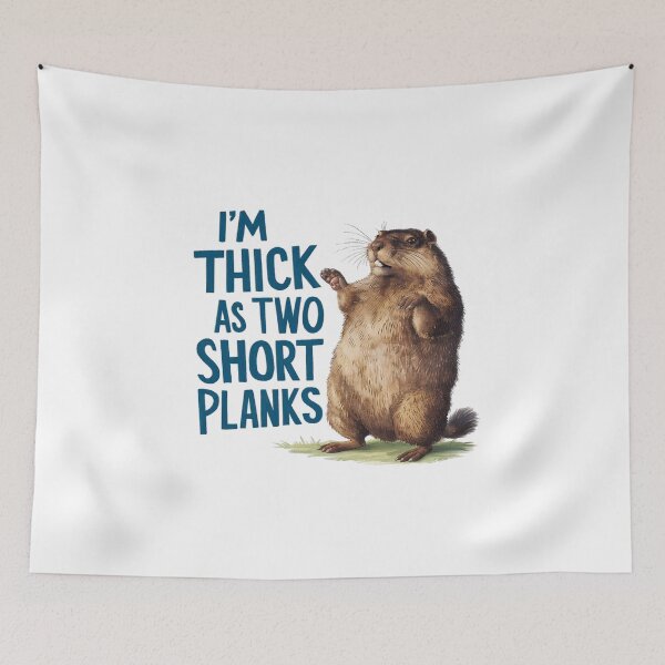 Item preview, I'm Thick as Two Short Planks designed and sold by Gentle40Winks.